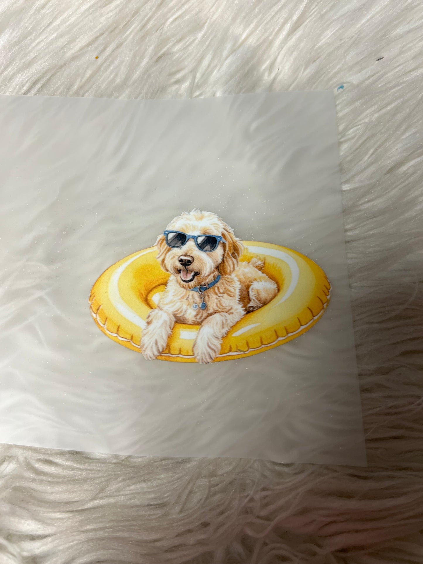 New dtf golden doodle