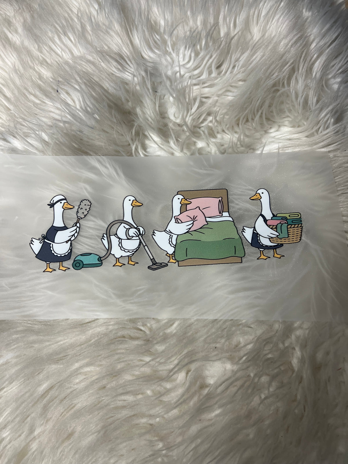 New DTF goose housekeeping, house cleaner 