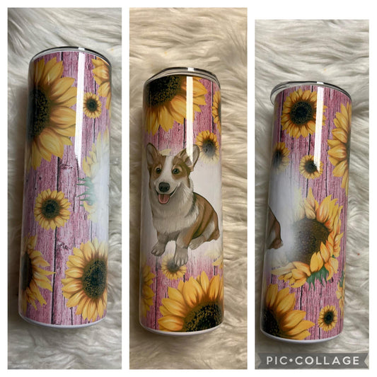 20 ounce Tumblr corgi