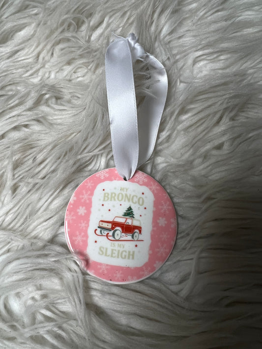 ladies of the b nation Christmas, ceramic ornaments
