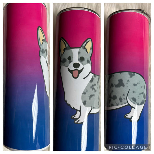 20 ounce Tumblr corgi