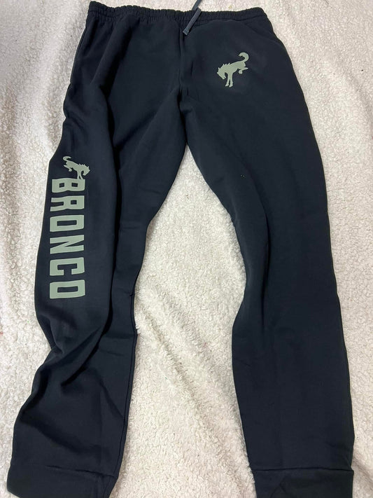 New unisex jerzees bottoms black