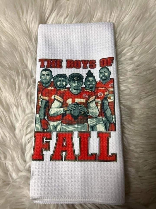 Decorative hand towel football