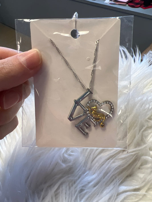 New  necklace cat