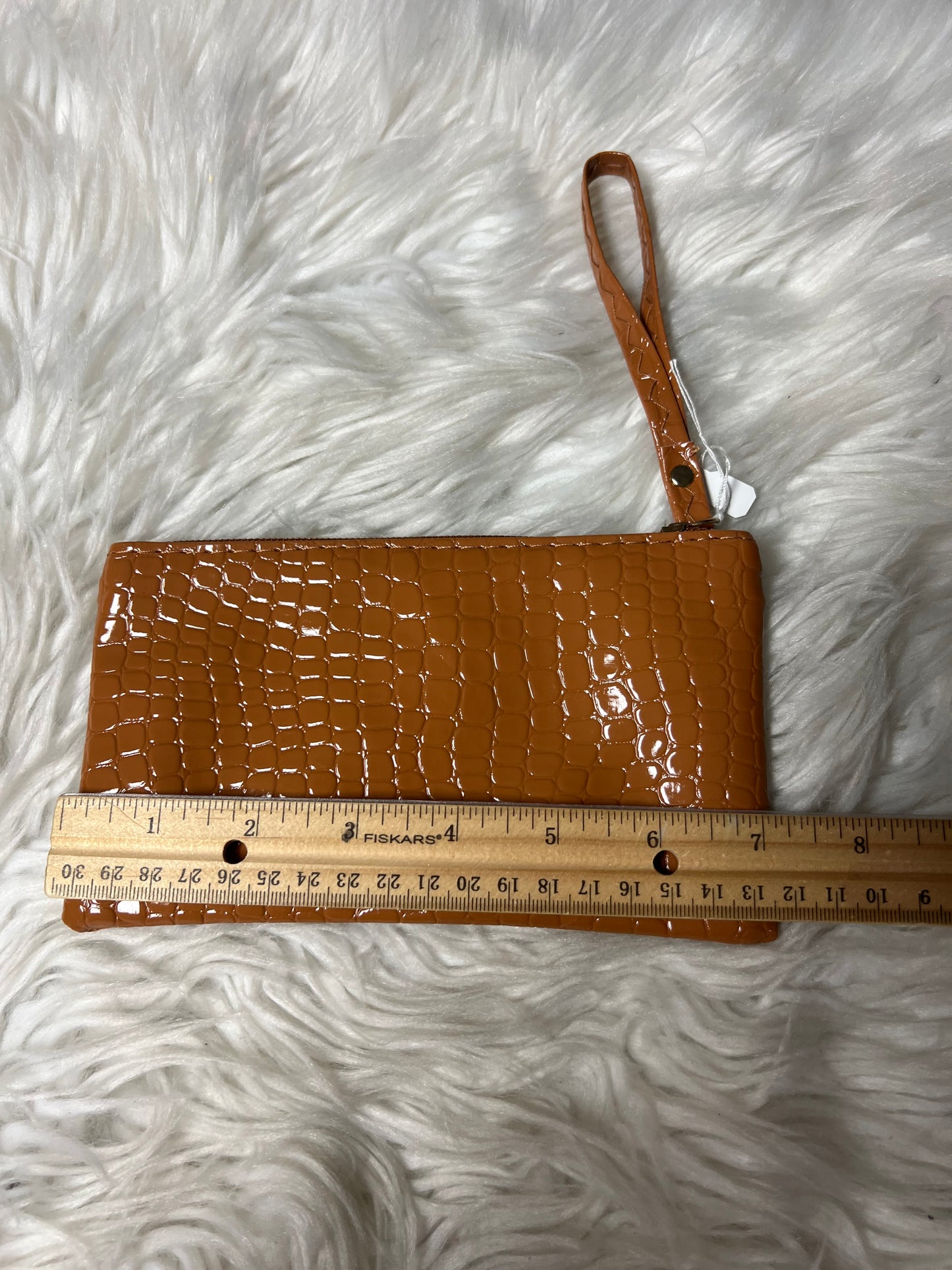 New brown  wristlet