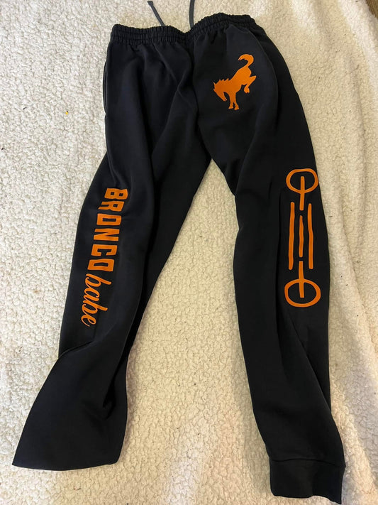 New unisex jerzees bottoms black