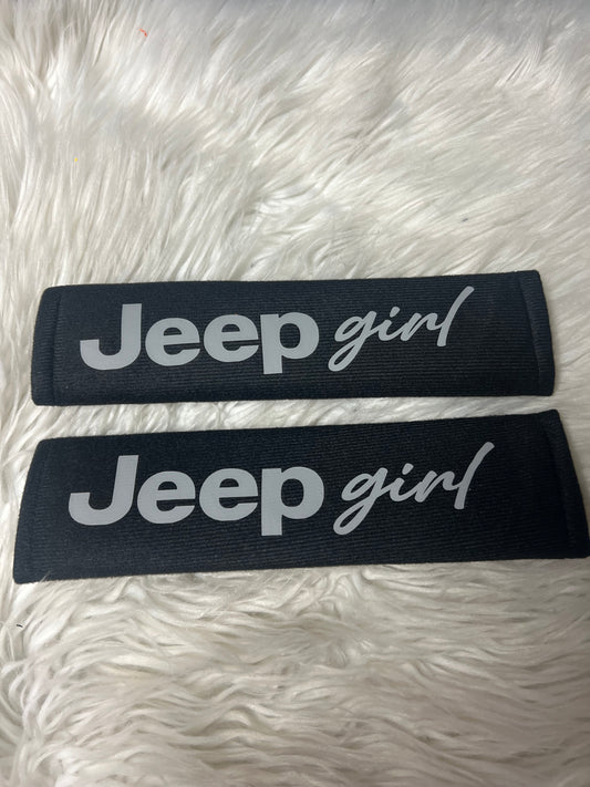 New seatbelt covers gray