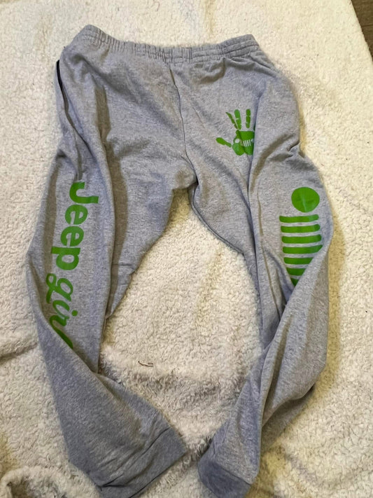 New unisex jerzees bottoms gray