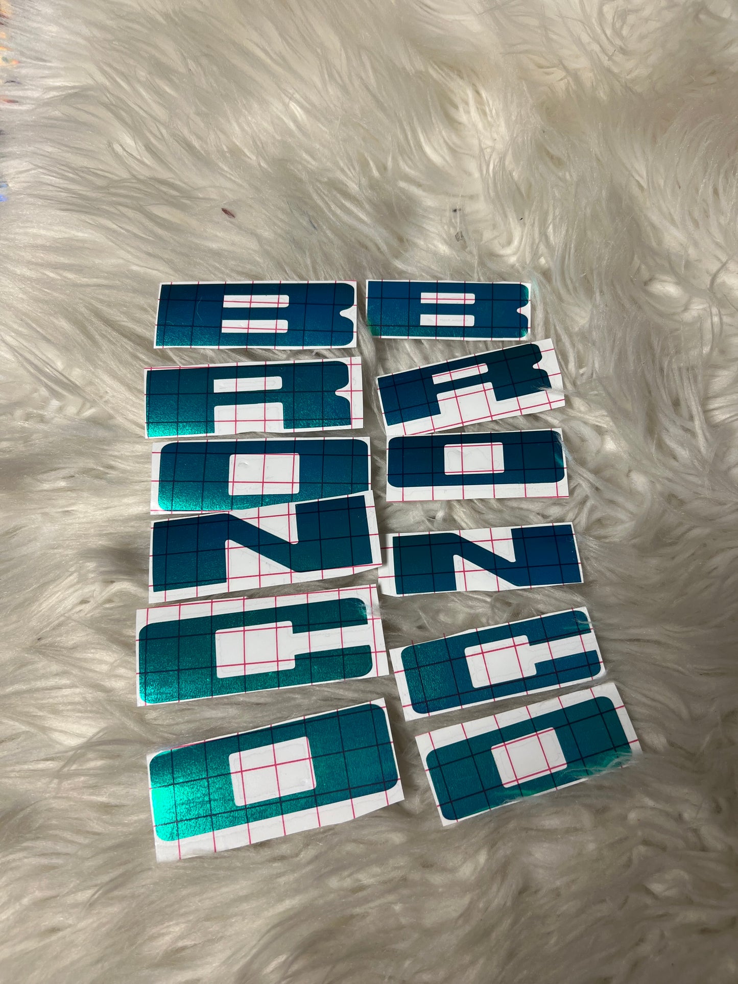 Custom sport decals