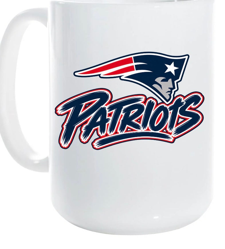 15 ounce ceramic mug.