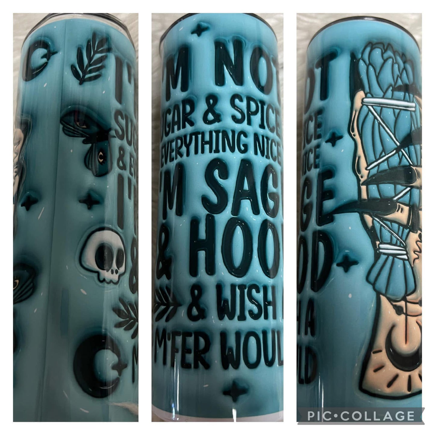 20 ounce metal Tumblr