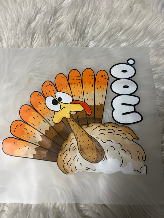 New funny DTF turkey