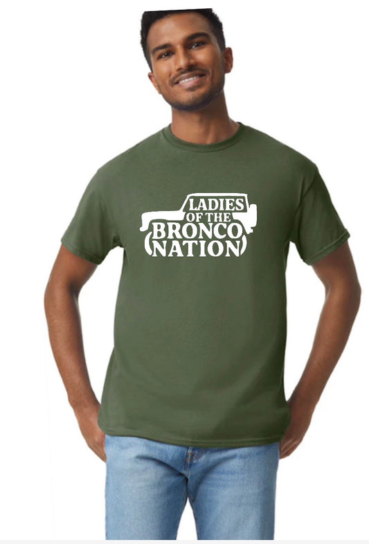 New unisex ladies of the b nation military green 