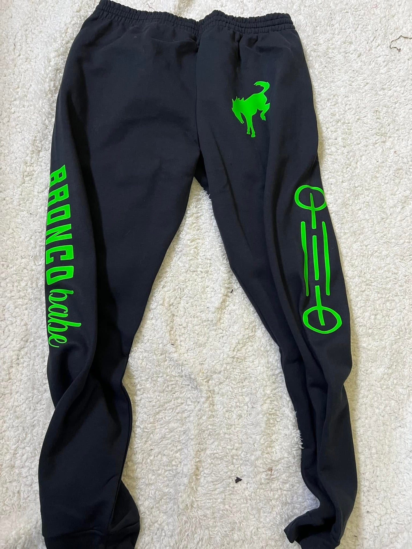 New unisex jerzees bottoms black