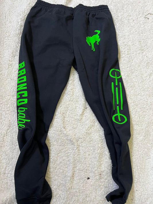 New unisex jerzees bottoms black