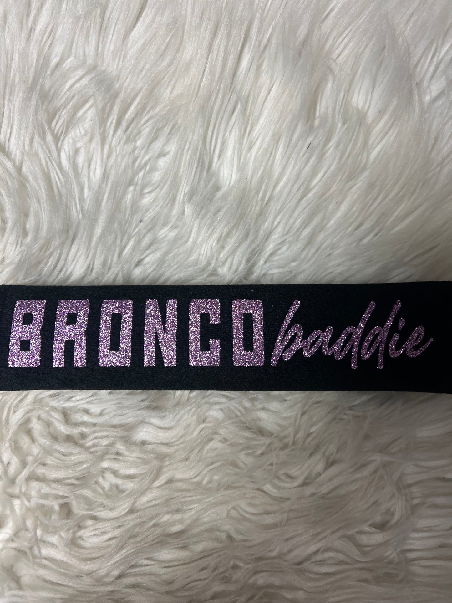 New seatbelt  purple