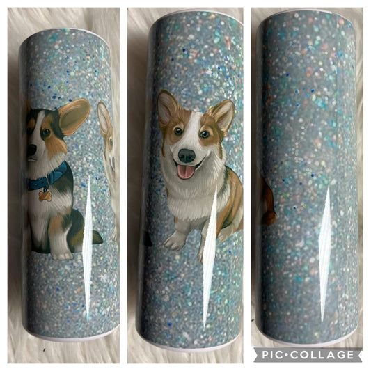 20 ounce Tumblr corgi