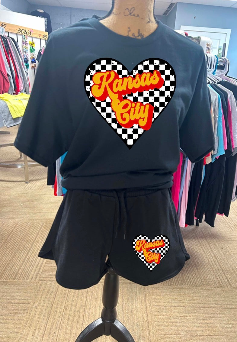 New unisex top and shorts set