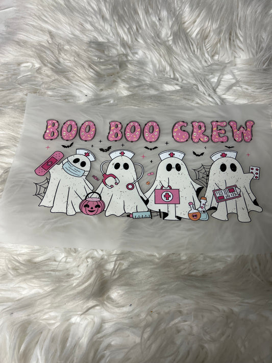 New DTF nurse Halloween boo boo crew