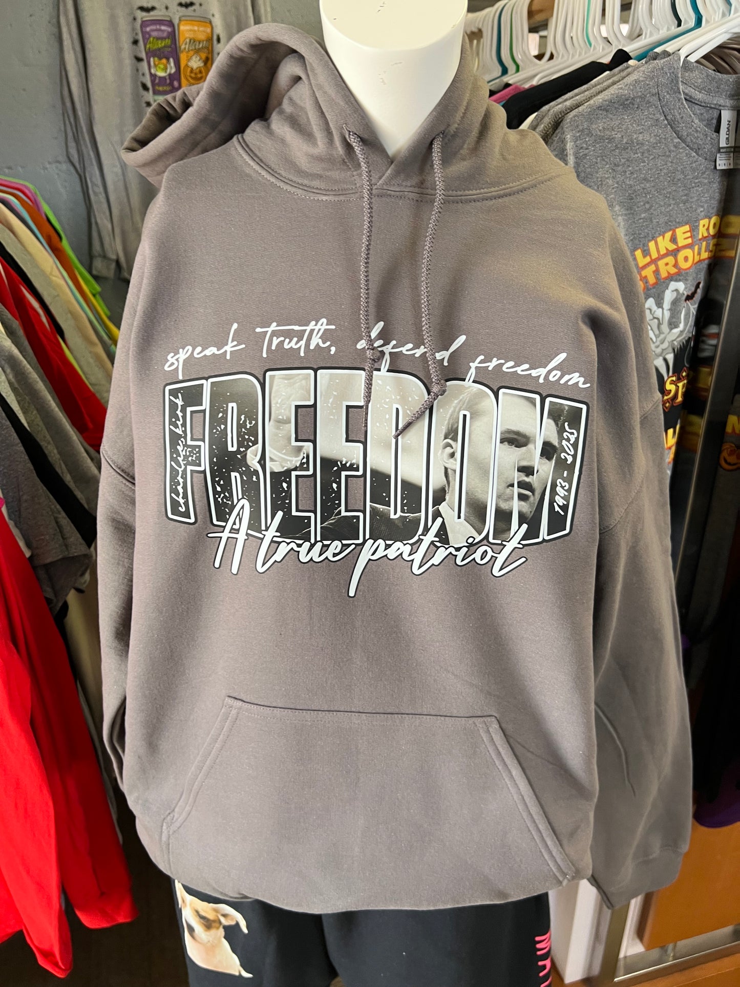charcoal New unisex freedom Charlie