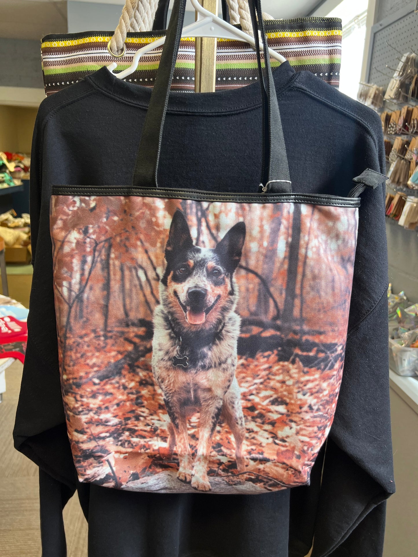 Brand new zipped up tote bag