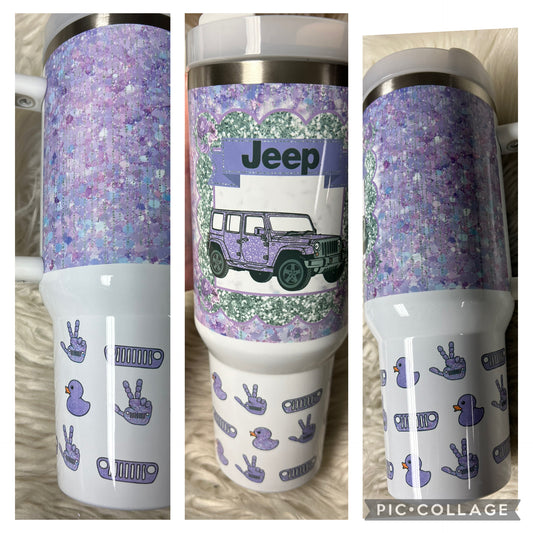 New 40  purple glitter 4 x 4 Tumblr