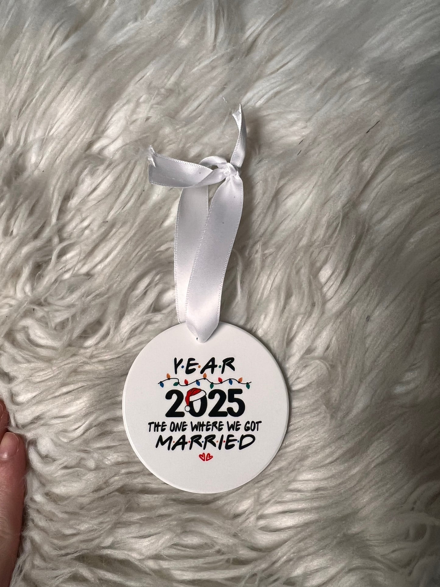 Ceramic Christmas ornament