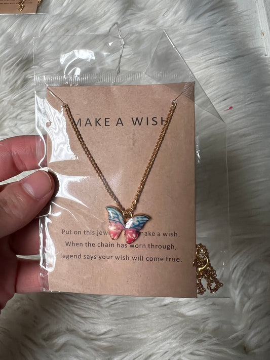 Brand new necklace butterfly