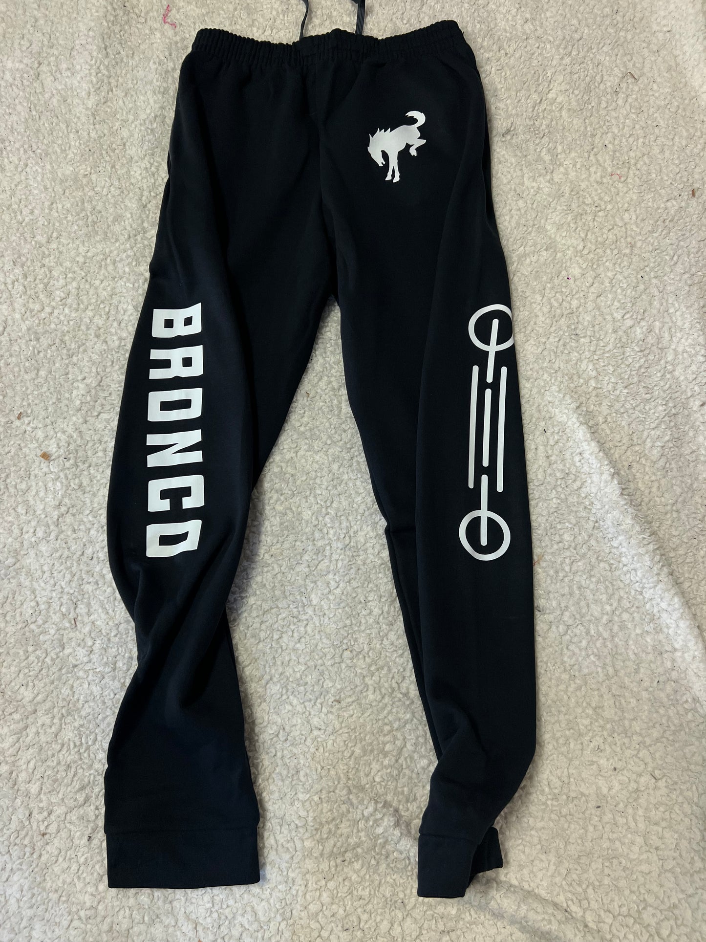 New unisex jerzees bottoms black white