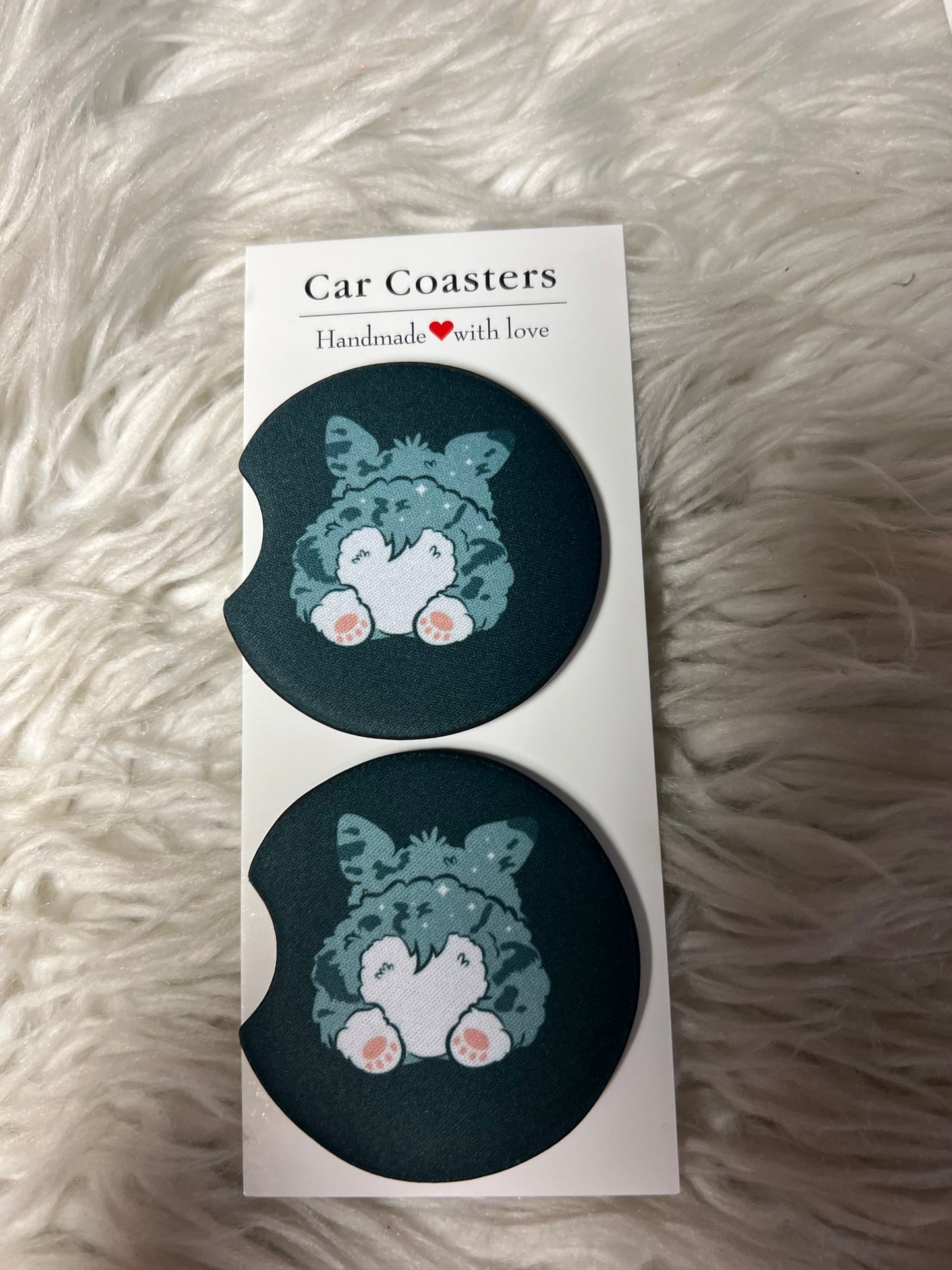 car coasters corgi