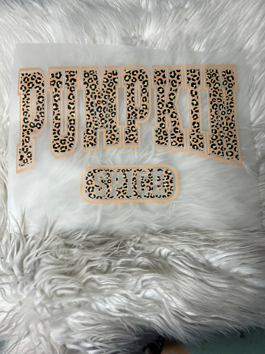 New DTF pumpkin spice