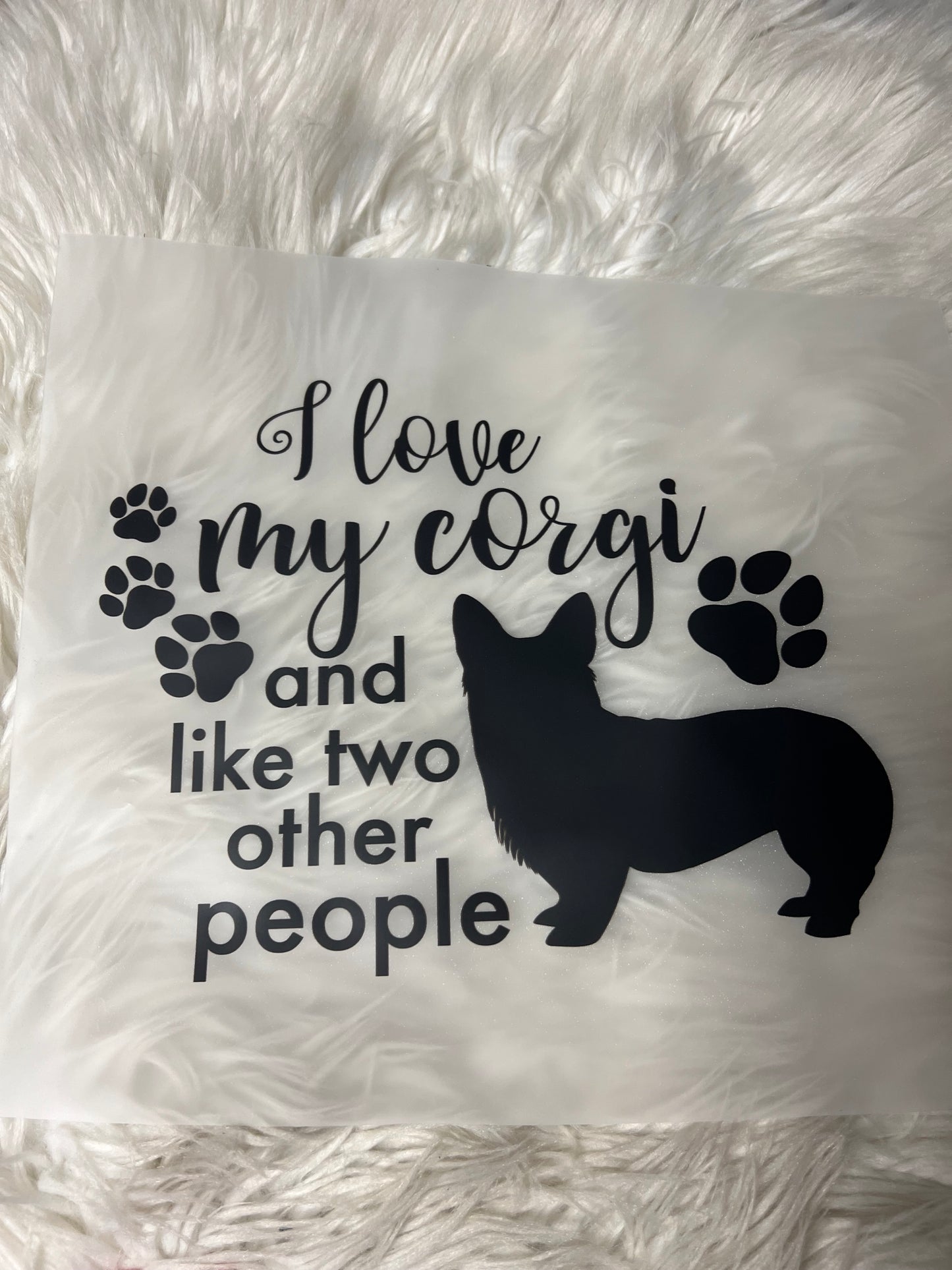 new DTF corgi