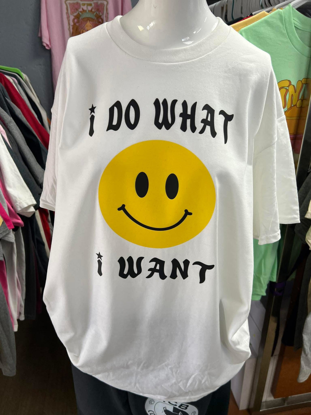 unisex top I do what I want 