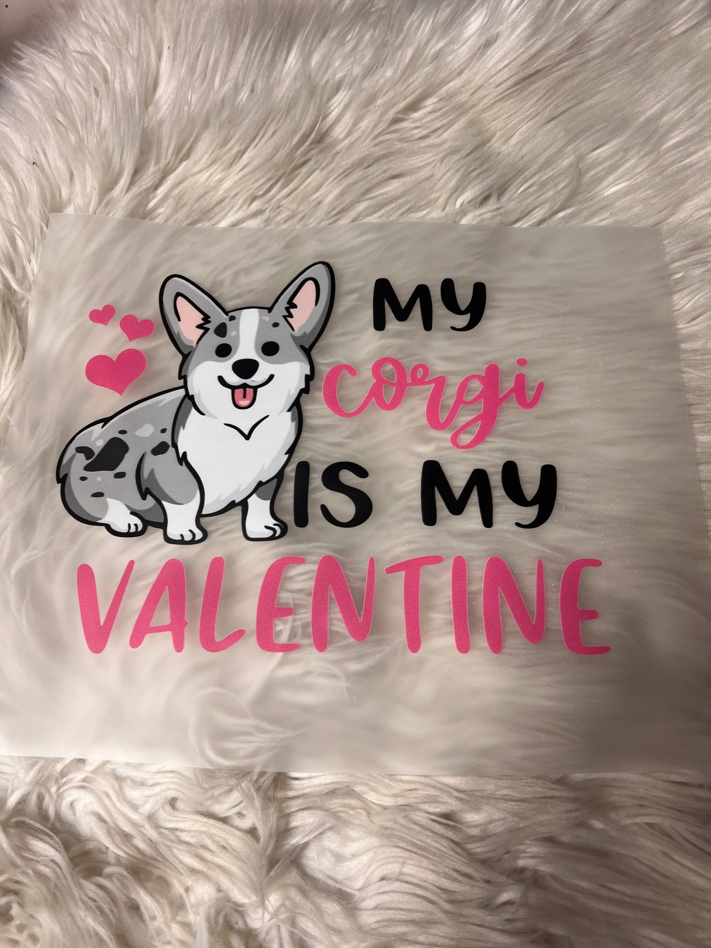 New DTF corgi