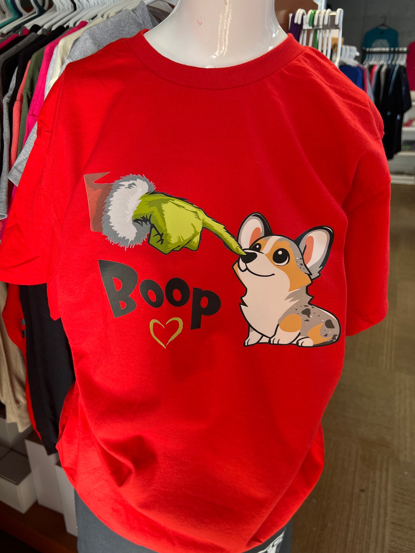 New unisex Christmas corgi