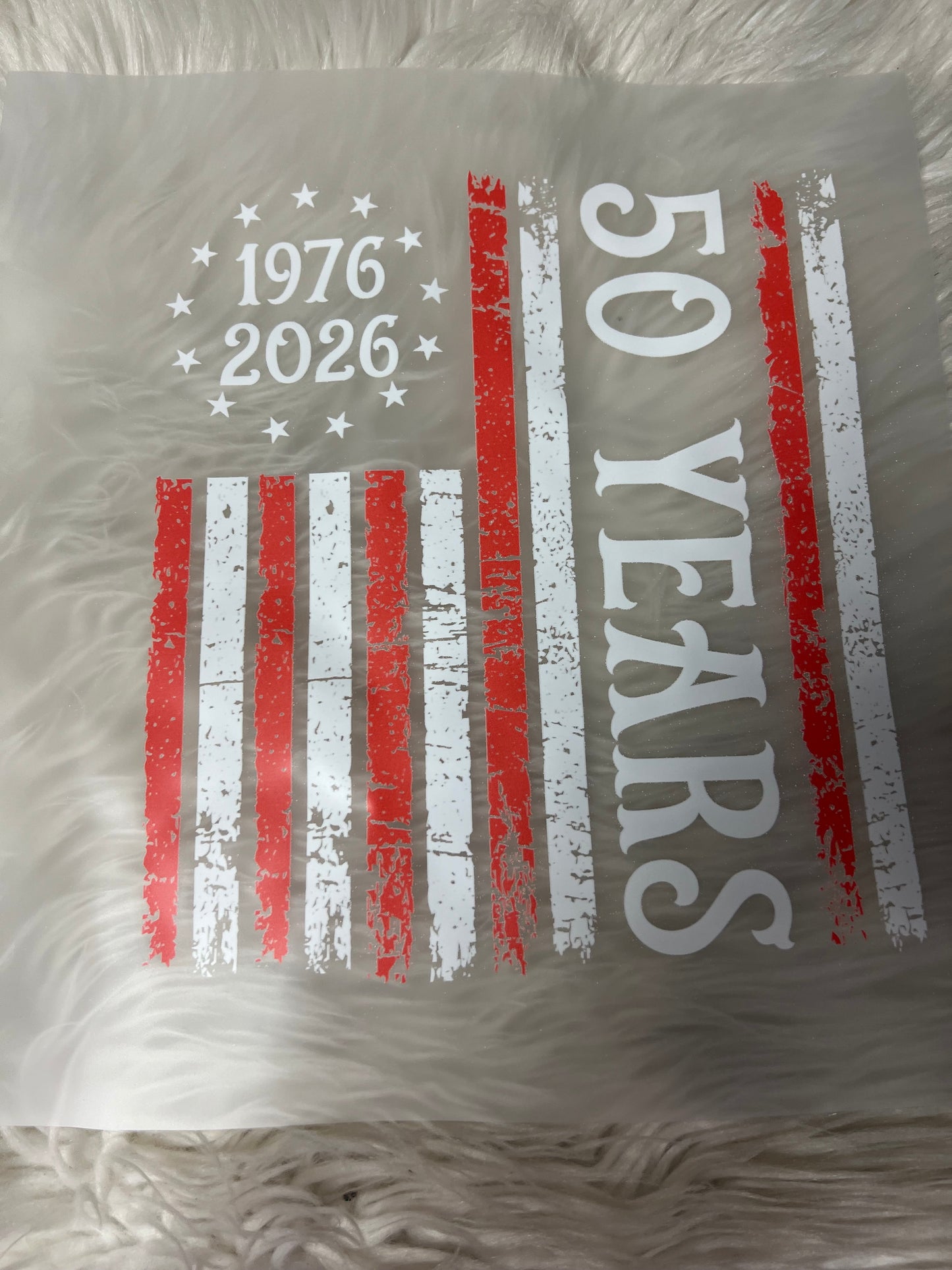 New DTF USA flag