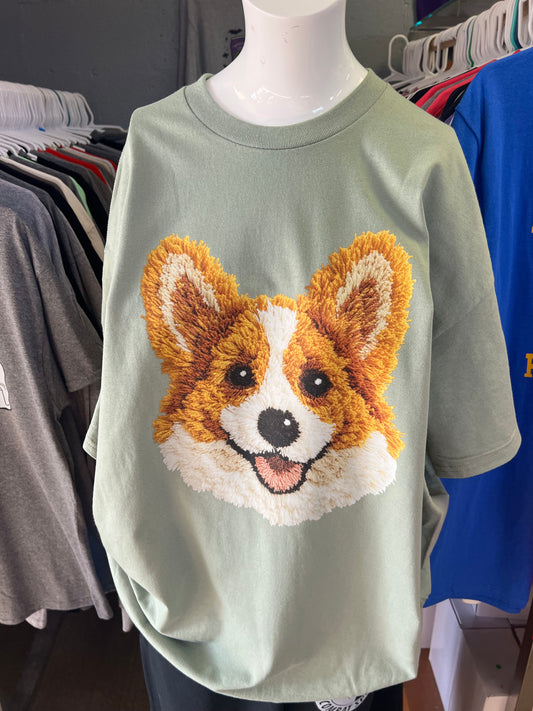 New  unisex T-shirt corgi