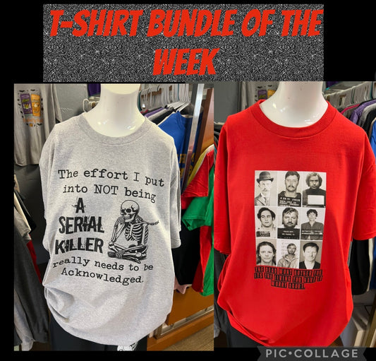Tee shirt bag bundle  ( two T-shirts)
