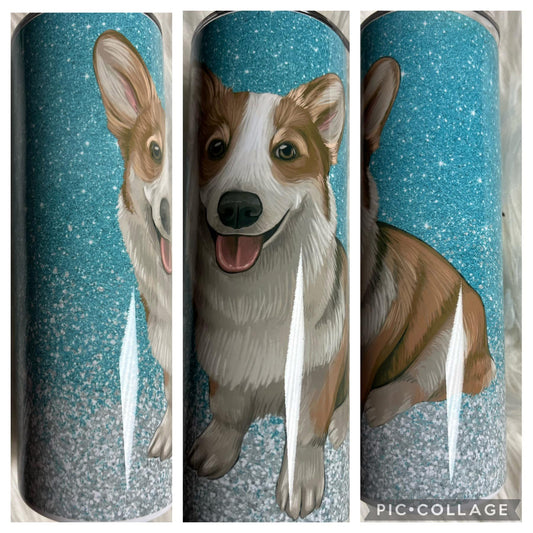 20 ounce Tumblr corgi