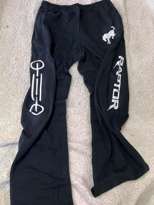 New unisex jerzees bottoms black