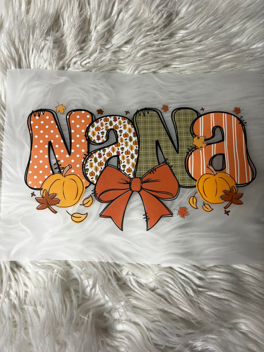 New DTF  Halloween nana