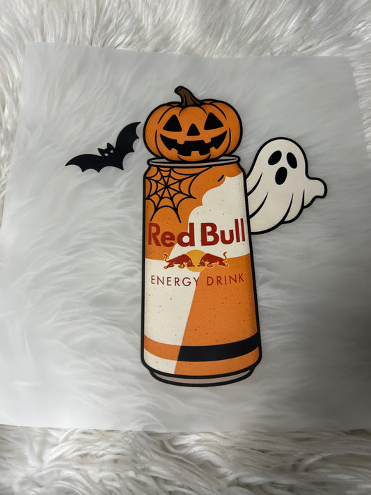 New DTF  Halloween energy drink 