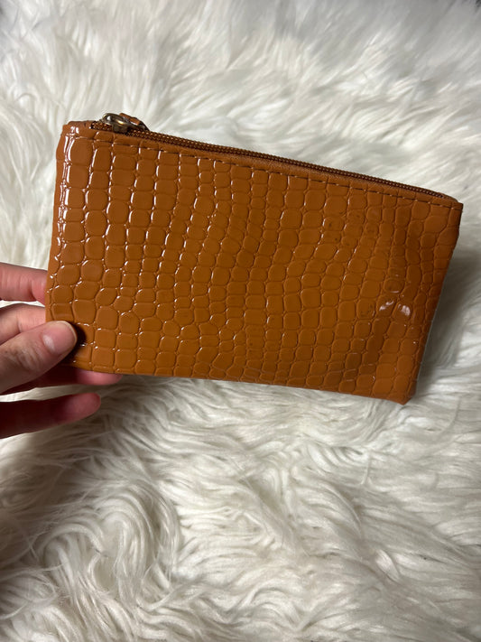 New brown  wristlet
