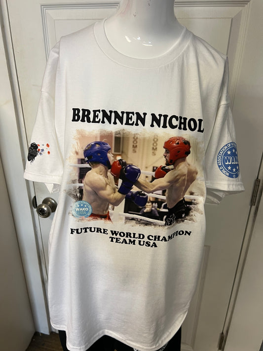 Brennen Nichols unisex Gilden adult T-shirts