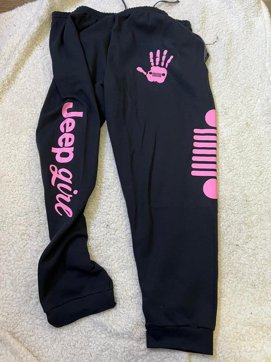 New unisex jerzees bottoms black