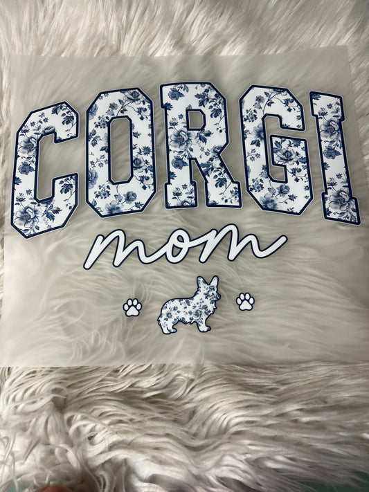 New DTF corgi