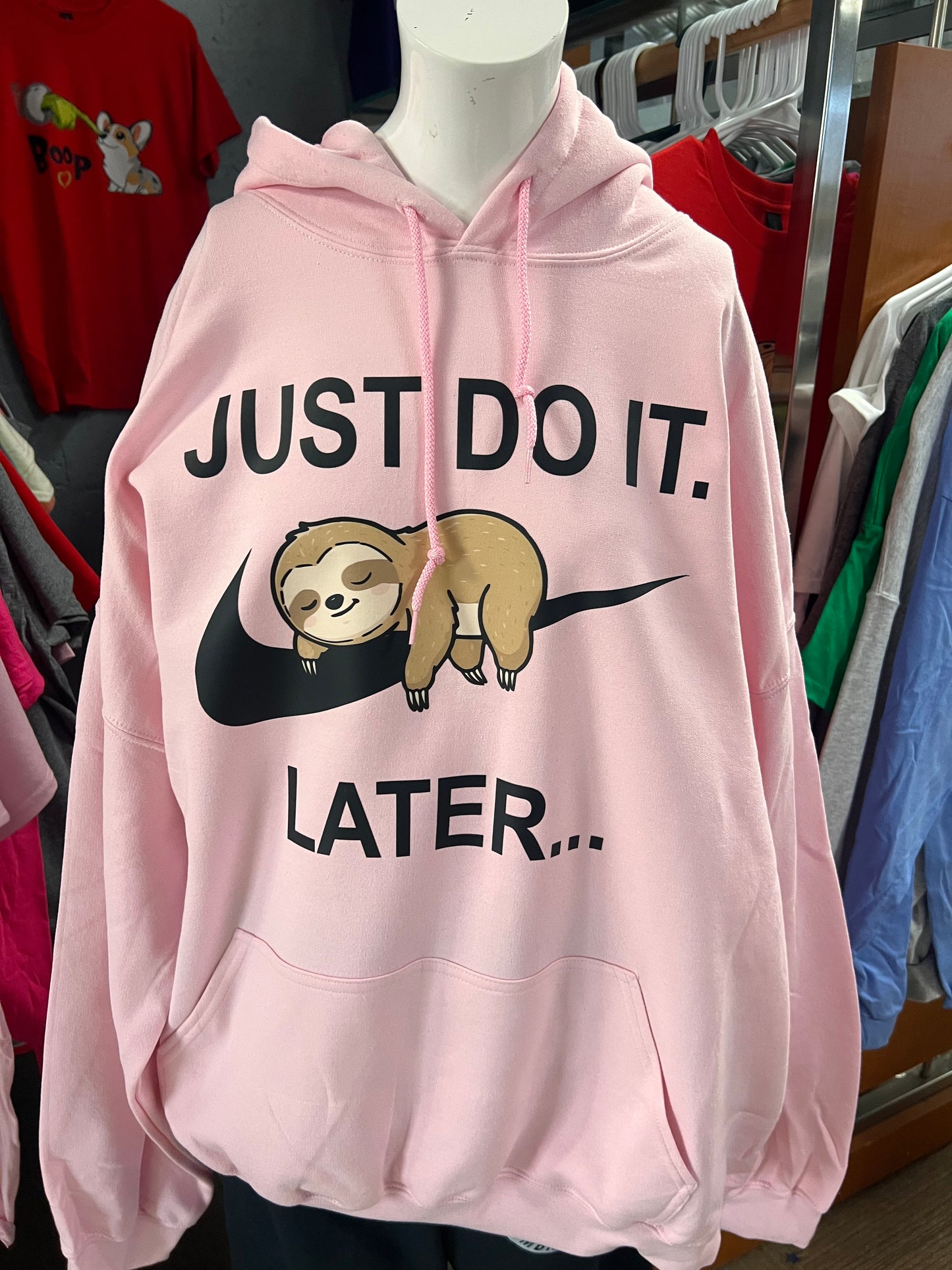 New unisex light pink