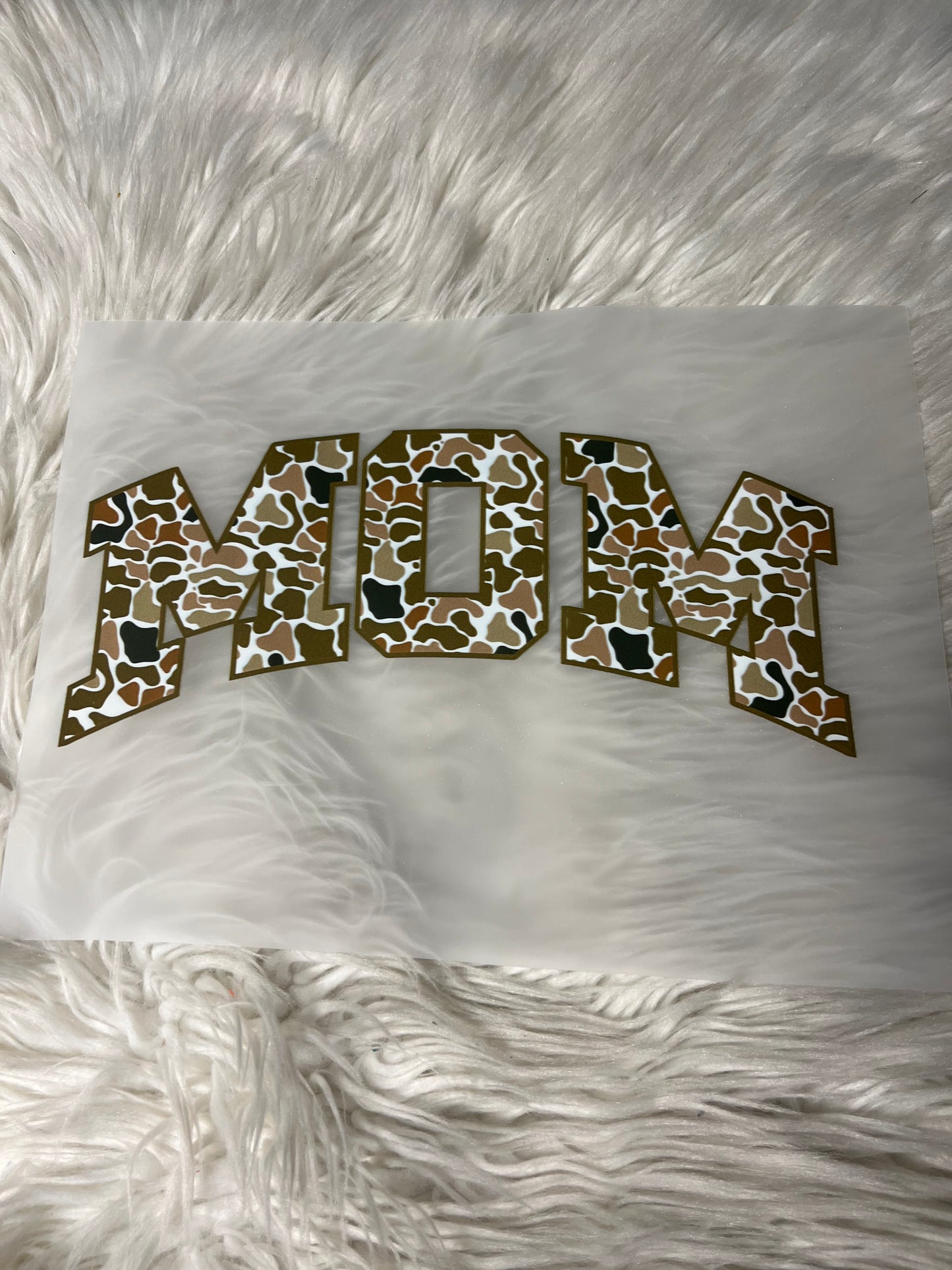 New DTF mom camo