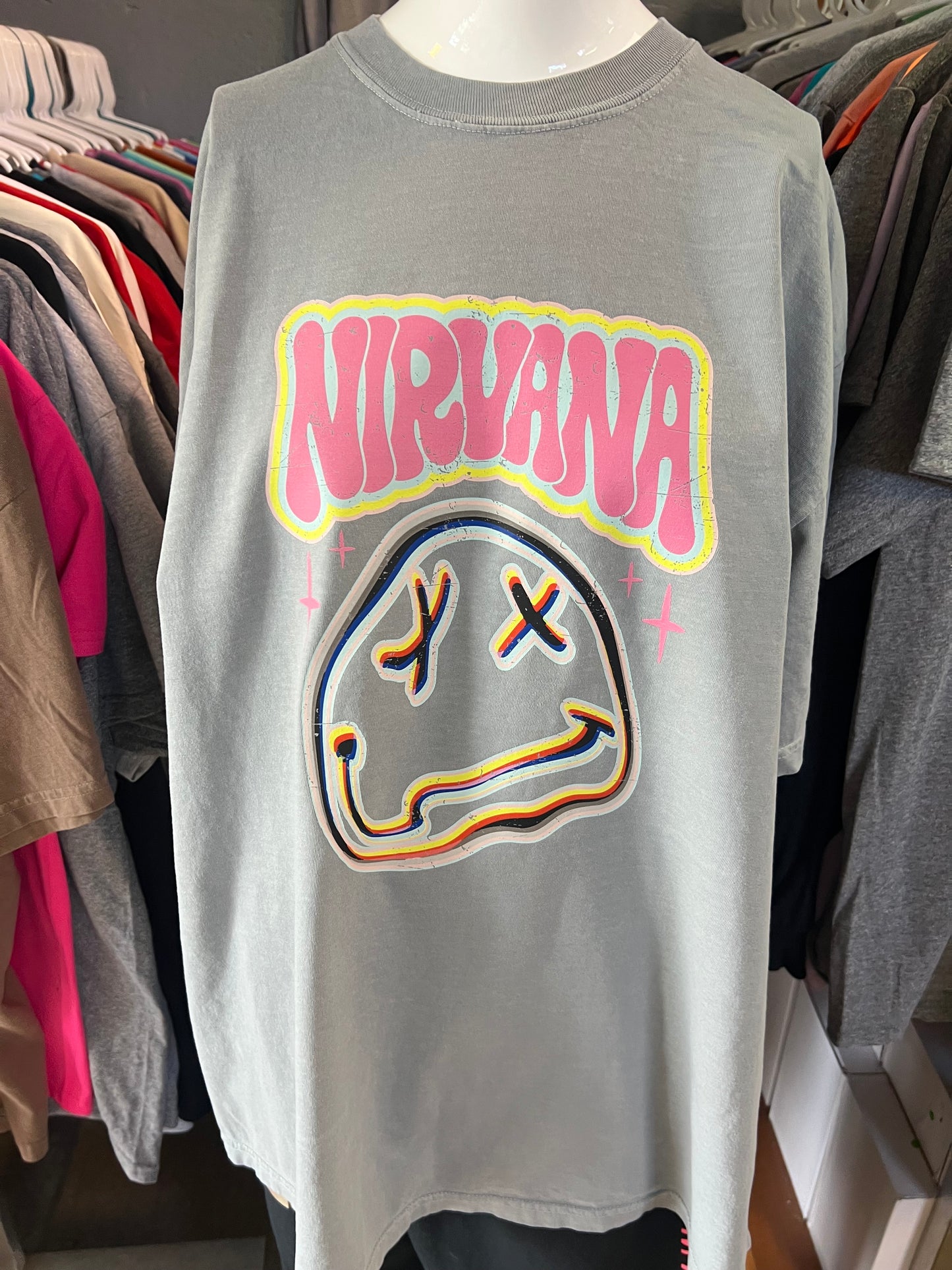 New  unisex T-shirt rock ānā roll comfort color brand