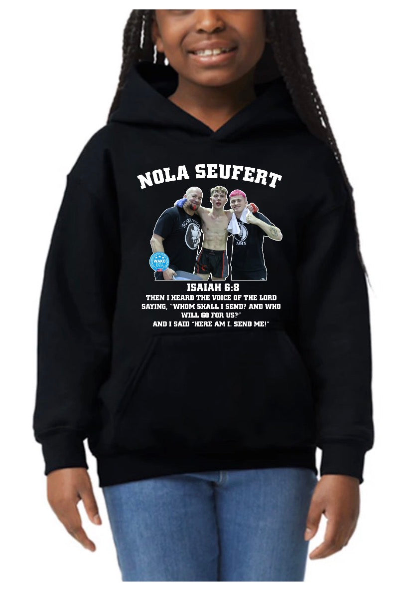 Nola Seufert unisex Gilden youth  hoodie